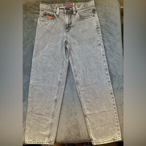 Empyre Loose Fit Scramble Grey Skate Jeans Size 26